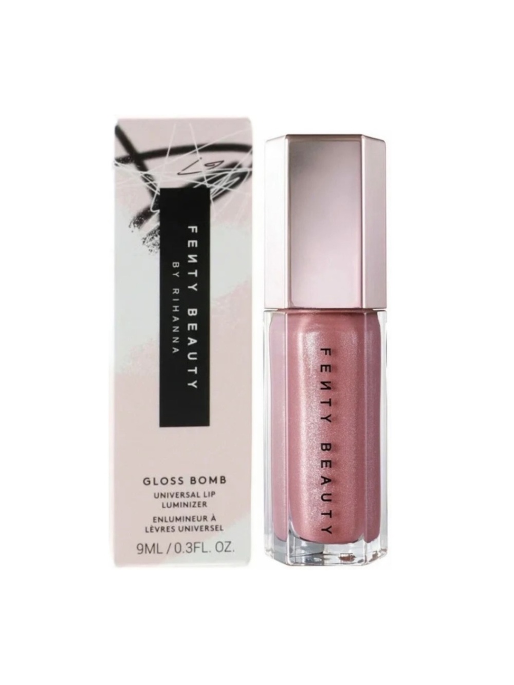 FENTY BEAUTY Gloss Bomb Universal Lip Luminizer in “Fussy” - .30 oz FULL…